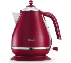 DELONGHI Icona Elements Jug Kettle - Red